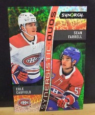 2023-24   cole caufield  farrell   synergy  synergistic duos   rookie  canadiens