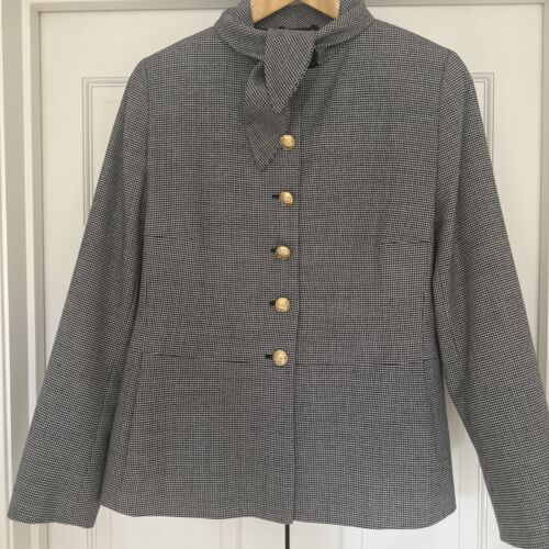 Escada 2 Piece Pant Suit Sz 10 Pants; Jacket sz 12; 98% Wool 2% Elastaine Preown - Picture 2 of 11