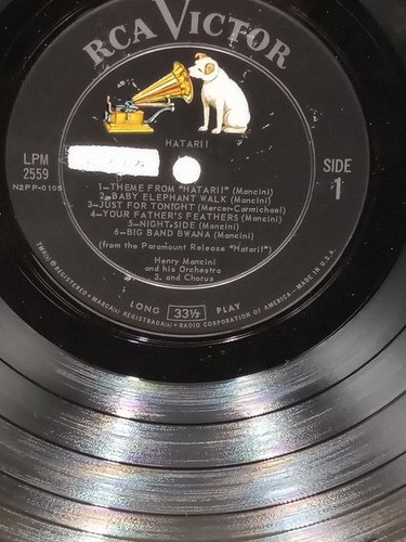 BOXDG37 Henry Mancini - Hatari! (Musique de La Motion Image Score) LP, Album - Picture 3 of 8