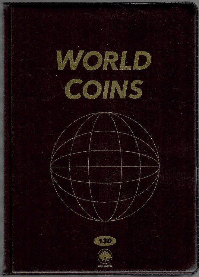International Coin Folder 中国古銭 World Coin Folder, Coins of the World Album Holds 142 Coins, Money