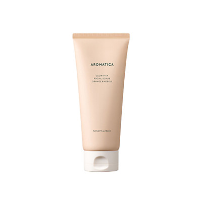 AROMATICA Glow Vita Facial Scrub Orange & Neroli 150ml (5.07oz)