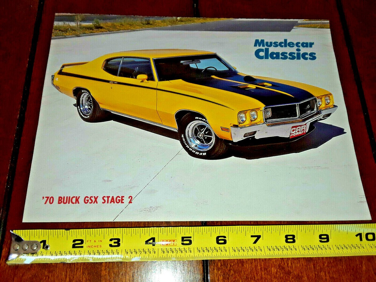 1970 BUICK GSX STAGE 1 ORIGINAL 1990 ARTICLE | eBay