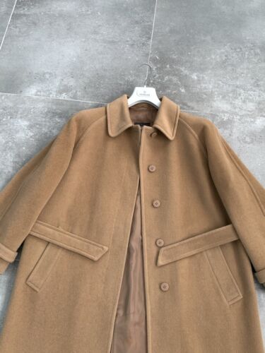 Women's HERNO Cashmere OVERSIZED Trench Coat Formal Jacket Mac IT 48 EU 44 UK 16 - Picture 5 of 24