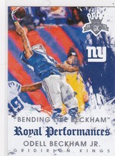 ODELL BECKHAM JR New York Giants (THE CATCH) Gridiron Kings FOOTBALL INSERT CARD