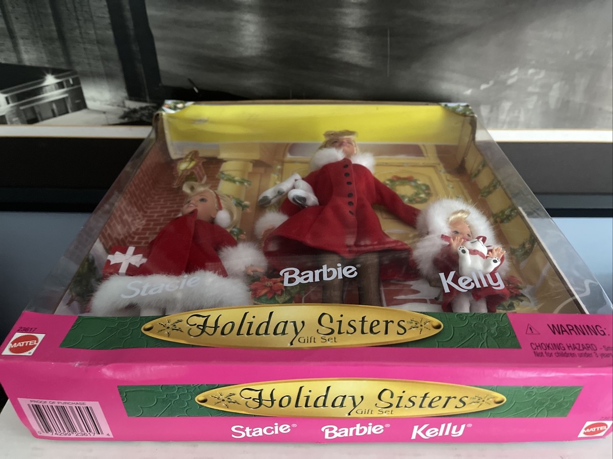 バービーHoliday  Sisters  Gift  Set Amazon.com: Barbie Special Edition Holiday Sisters - 1998