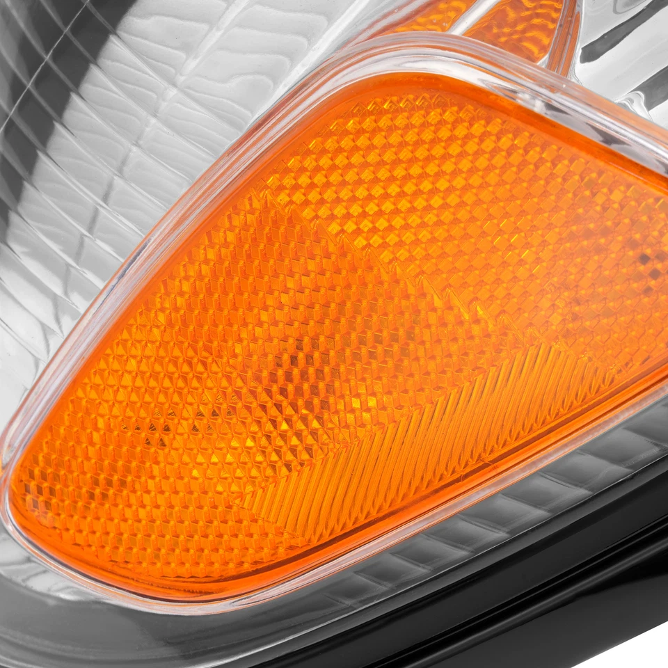 Headlights +Corner Lights w/Bulbs For Toyota Tacoma 2001 02 03 2004 Left & Right - Image 4 of 4