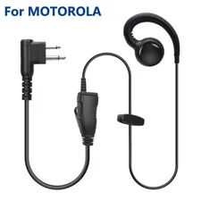 Swivel Earpiece Headset PTT Mic for Motorola RDM2070D CLS1110 CP200 Radio LOT