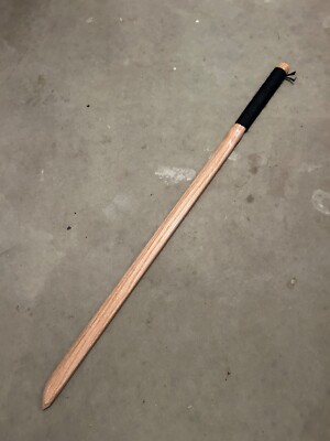 Spook Lestibournes Mistborn Cosplay Dueling Cane Wood Fantasy Sword Handmade oak