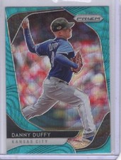 2020 Panini Prizm Teal Wave Prizm #121 Danny Duffy Kansas City Royals