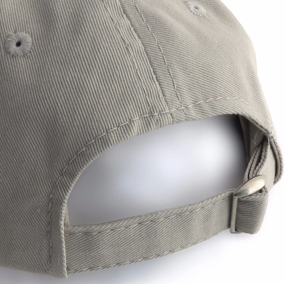 Gorra de sarga de algodón Mean Bonefish en talla YOUTH. Piedra. Foto 3 de 3