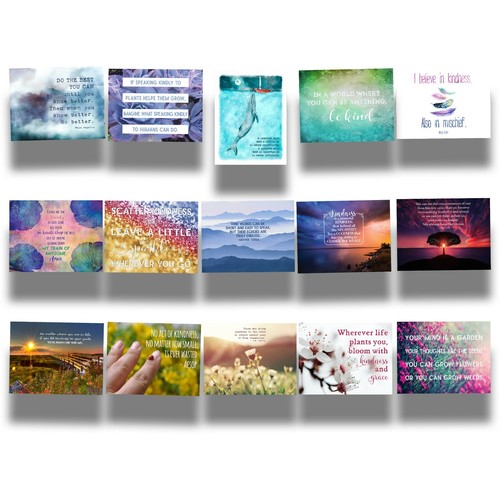Kind Cards Inspirational 15-Card Postcard Collection - Encouraging Postcards - Picture 2 of 8