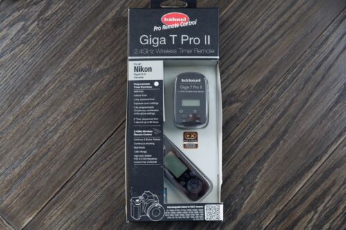 Hahnel Giga T Pro II 2.4 GHz Wireless Timer Remote for Nikon Cameras - Picture 1 of 2