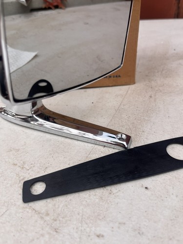 1967-73 Ford OEM Side View Mirror Assembly C7AB-17743 Galaxie Fairlane Torino - Picture 7 of 12