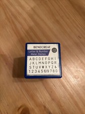 36PCS Metal Stamping Kit Number and Letter Stamp Set A-Z 0-9 and  symbol NO C