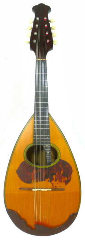 マンドリン　S.watanabe Tokyou Anno1995 1965 Japan S. Watanabe handmade bowlback Mandolin Solid
