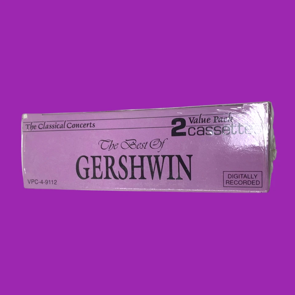 NEW Best of Gershwin Classical Concerts Set 2 Cassette Tapes GMS Sealed - Image 3 of 4