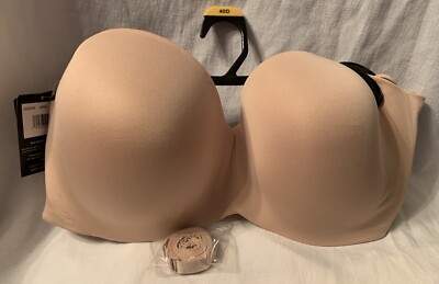 NEW WOMEN SIZE 40D MAIDENFORM  STRAPLESS PUSH UP UNDERWIRE BRA