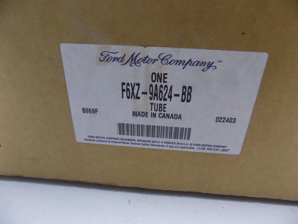 Nuevo fabricante de equipos originales Mercury Villager 1993-1998 tubo filtro de aire conducto de entrada pieza F6XZ9A624BB Foto 3 de 3