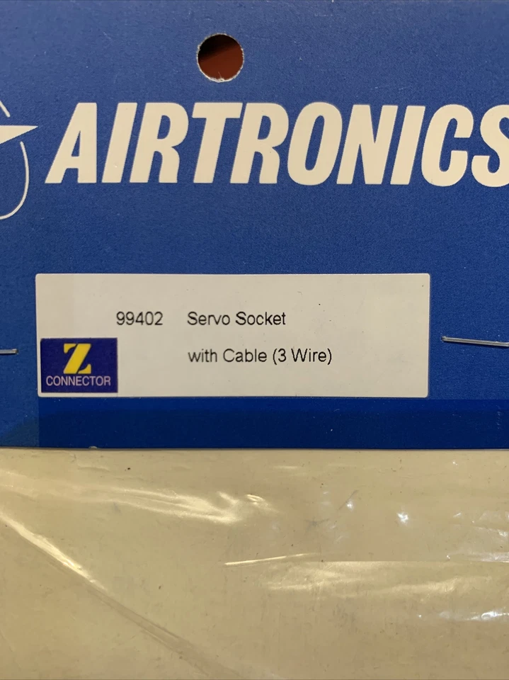 Airtronics 99402 Servo Socket with Cable 3 Wire New - Image 2 of 4