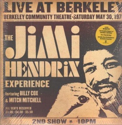 LP The Jimi Hendrix Experience Live At Berkeley 180G, STILL SEALED NEW OVP