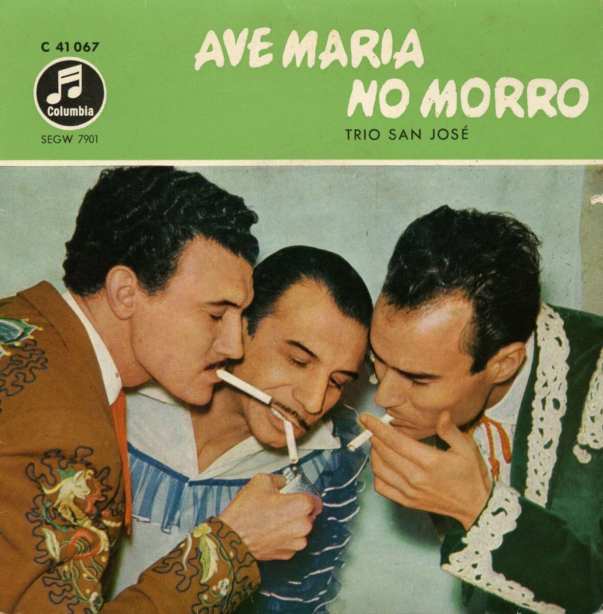 TRIO SAN JOSE / Ave Maria No Morro / COLUMBIA SEGW 7901 Press