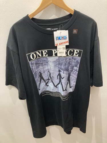 UNIQLO UT ARCHIVE ONE PIECE T-shirts Black Size M-4XL New w/tags - 第 1/4 張圖片