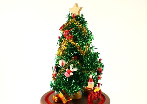 San Francisco Music Box Company O CHRISTMAS TREE Glass Dome Battery 9” - Picture 9 of 18