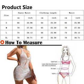 Women's Sexy Lingerie Sleepwear Babydoll Underwear Lace Dress G-String Nightwear