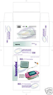 INNOVATIONS Plug your GBA Gameboy Advance into any TV Convertor Adapter Adaptor 32/40 pin