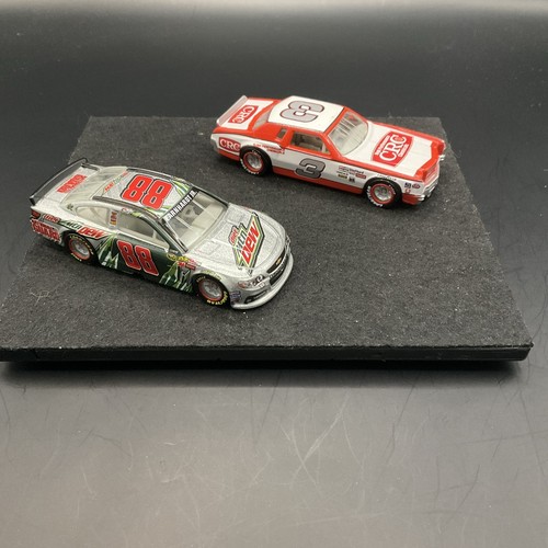R Childress #3 & Dale Jr #88 Cars CRC Diet Mtn Dew 1980 2013 1/64 NASCAR Lionel - Afbeelding 2 van 2