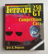 Ferrari 250gt Competition Cars By Jess G. Pourett 1987 Hardcover Ferrari 250gt Competition Cars By Jess G. Pourett 1987 Hardcover