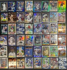 48‑Card Mets Parallel Lot Stars Numbered Refractors Foilboard Chrome