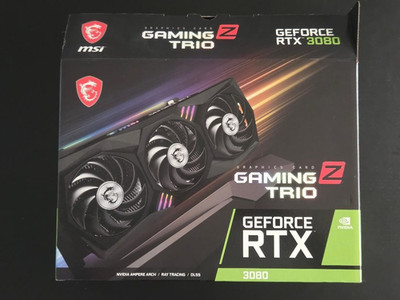 MSI Nvidia GeForce RTX 3080 Gaming Z Trio 12GB Graphics Card Water Cooled