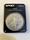2016 $1 American Silver Eagle Dollar - In Sealed MintDirect Case BU .999 Fine