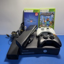 Xbox 360 S 250GB Model 1439 For Parts w/ Kine...