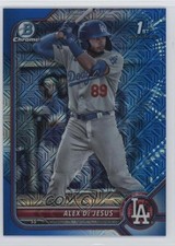 2022 Bowman Chrome Prospects Mega Box Blue Mojo Refractor Alex De Jesus 1q0o