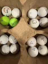 16 Mixed Vice Golf Balls – Pro / Pro Plus / Tour – Clean Used – Assorted Colors 