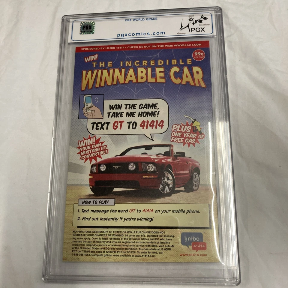 Spider-Man Collectible Series #1 PGX 9.2 2006 Reprints Amazing Fantasy #15 RARE - Image 2 of 3