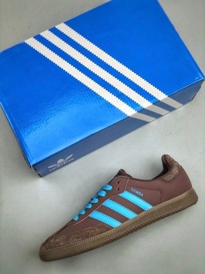 adidas Samba OG Shadow Brown Sky Rush W - JI2733