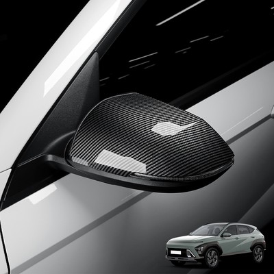 Auto Spiegelkappen Blende Außenspiegel Gehäuse Für Hyundai Kona SX2 2023-2025