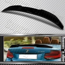 W-Power Pearl Black Trunk Spoiler Fit 2015-2021 BMW 2-Series F23 Convertible
