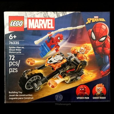 LEGO Marvel Spider-Man Vs. Ghost Rider Motorcycle 76335 New Sealed NISB