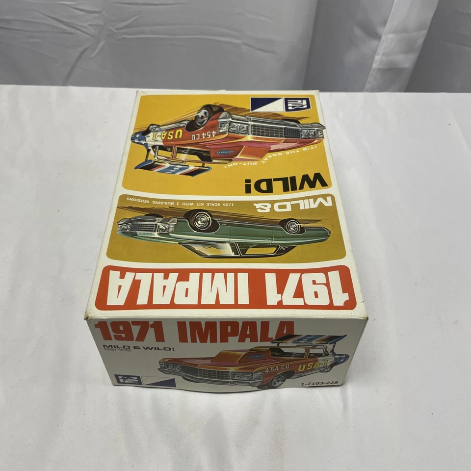 Mpc 71 Impala Model Kit, Open Box, See Pics! - Image 4 of 4