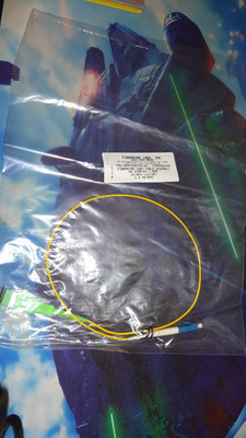 Fiberdyne Labs SM Simplex 1.6mm SC/APC--LC/UPC 0.5m; Part #FDL-0M4100KITA-A3 NEW