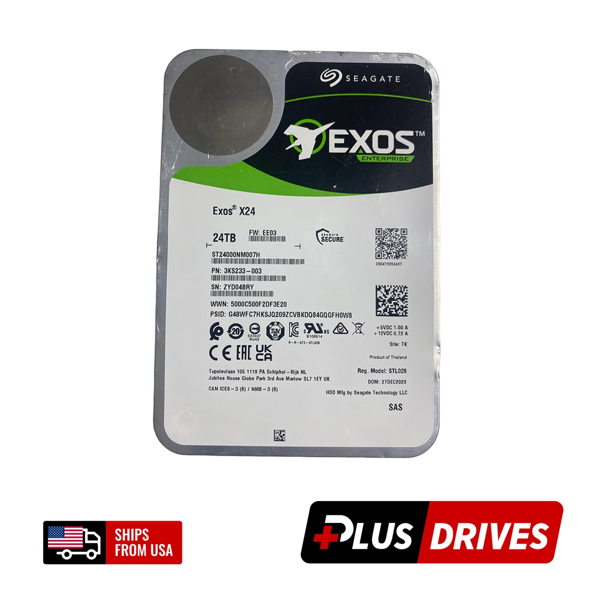 SAS Internal Hard Disk Drives 24 TB Storage Capacity for sale | eBay