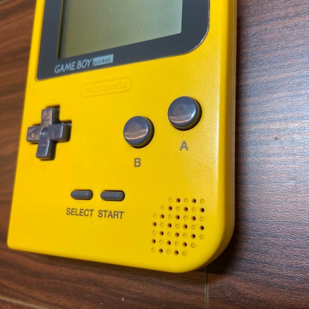 Nintendo MGB001 Game Boy Pocket Console Yellow for sale