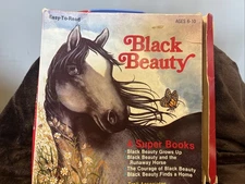 Vintage Black Beauty 4 Super Book Pack 