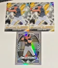 3x 2026 BOWMAN CHROME KONNOR GRIFFIN ROOKIE STERLING REFRACTOR ELECTRIC SLUGGERS