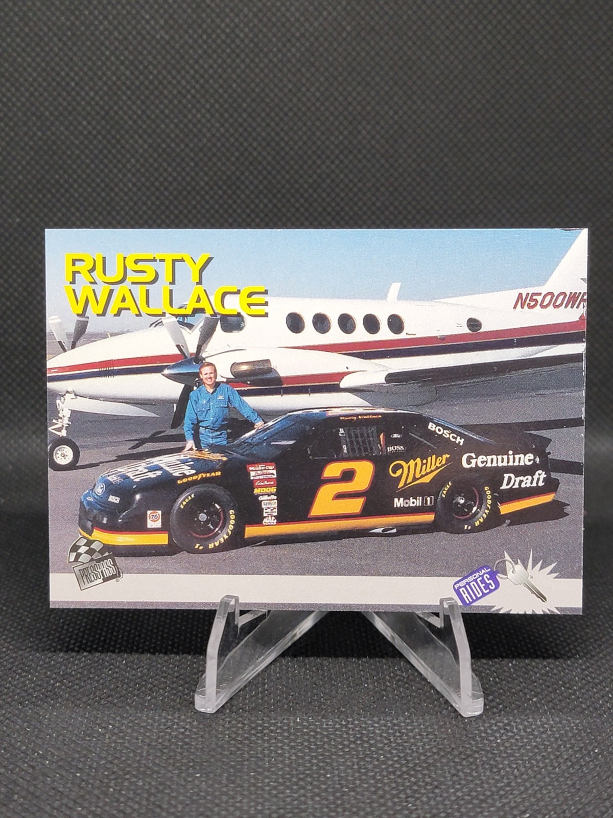 1995 Press Pass - Personal Rides Rusty Wallace #135