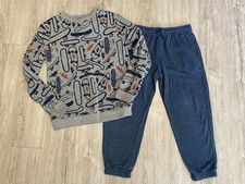 Boys Husky Sweat Pants Cat  Jack Skateboard Sweatshirt Large 10-12 12-14 Outfit